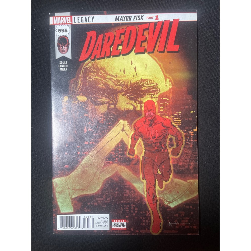 Daredevil Marvel Legacy 595 Comic Book Part‎ 1 2017